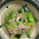 小松菜とツナのレンチン副菜